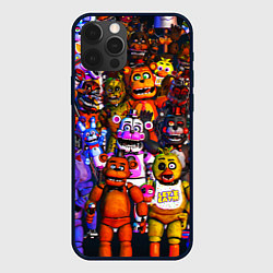 Чехол для iPhone 12 Pro Fnaf UCN, цвет: 3D-черный