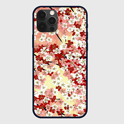 Чехол для iPhone 12 Pro Цветущая весна, цвет: 3D-черный