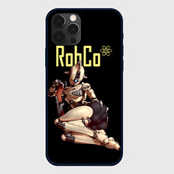 Чехол для iPhone 12 Pro Fallout - RobCo, цвет: 3D-черный