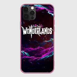 Чехол для iPhone 12 Pro Tiny Tinas Wonderlands, logo, цвет: 3D-малиновый