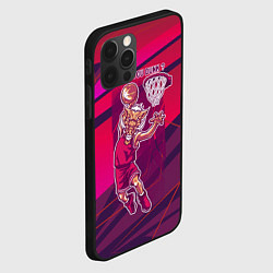 Чехол для iPhone 12 Pro Баскетбол кабан, цвет: 3D-черный — фото 2
