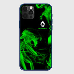 Чехол для iPhone 12 Pro RENAULT ДЫМ, цвет: 3D-тёмно-синий