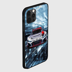 Чехол для iPhone 12 Pro Audi Motorsport Racing team, цвет: 3D-черный — фото 2