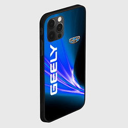 Чехол для iPhone 12 Pro Geely Automobile, цвет: 3D-черный — фото 2