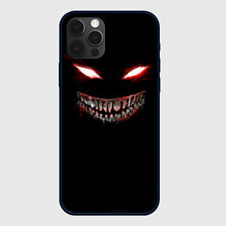 Чехол для iPhone 12 Pro Красноглазый демон Dead Inside, цвет: 3D-черный