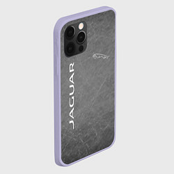 Чехол для iPhone 12 Pro ЯГУАР, цвет: 3D-светло-сиреневый — фото 2