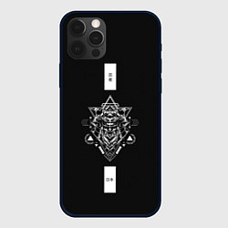 Чехол iPhone 12 Pro Серебряный самурай