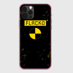 Чехол для iPhone 12 Pro Asap rocky skepta, цвет: 3D-малиновый