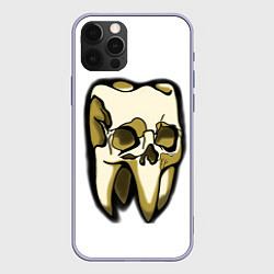 Чехол iPhone 12 Pro Зуб череп