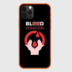 Чехол для iPhone 12 Pro Доноры, цвет: 3D-красный