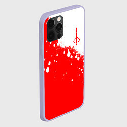 Чехол для iPhone 12 Pro BLOODBORNE HUNTER СИМВОЛ ОХОТНИКА, цвет: 3D-светло-сиреневый — фото 2
