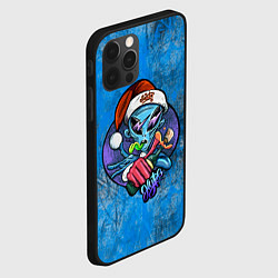 Чехол для iPhone 12 Pro Инопланетянин, цвет: 3D-черный — фото 2