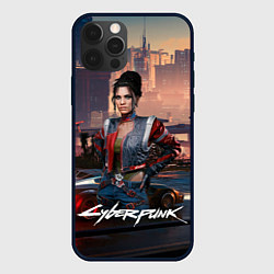 Чехол для iPhone 12 Pro Panam Cyberpunk2077, цвет: 3D-черный