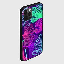 Чехол для iPhone 12 Pro Neon color pattern Fashion 2023, цвет: 3D-черный — фото 2