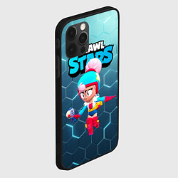 Чехол для iPhone 12 Pro Джанет BrawlStars JANET, цвет: 3D-черный — фото 2