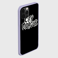 Чехол для iPhone 12 Pro City Morgue Logo, цвет: 3D-светло-сиреневый — фото 2