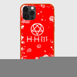Чехол для iPhone 12 Pro Him пятна, цвет: 3D-красный