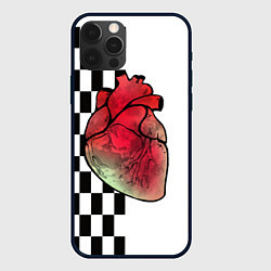 Чехол для iPhone 12 Pro My heart, Моё сердце, цвет: 3D-черный