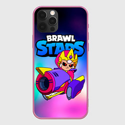 Чехол для iPhone 12 Pro Бонни Bonnie Empress Brawl Stars, цвет: 3D-малиновый