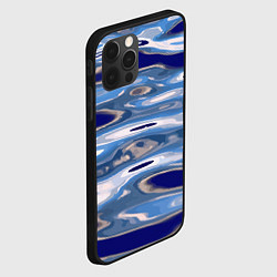 Чехол для iPhone 12 Pro Волна Тихий океан, цвет: 3D-черный — фото 2