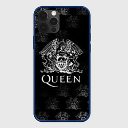 Чехол iPhone 12 Pro Queen pattern