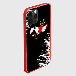 Чехол для iPhone 12 Pro Payton Moormeier сердце, цвет: 3D-красный — фото 2