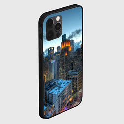 Чехол для iPhone 12 Pro Городские будни, цвет: 3D-черный — фото 2