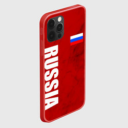 Чехол для iPhone 12 Pro RUSSIA - RED EDITION - SPORTWEAR, цвет: 3D-красный — фото 2