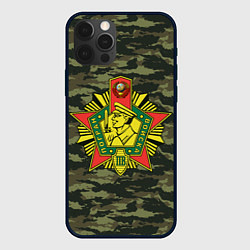 Чехол для iPhone 12 Pro КГБ СССР USSR, цвет: 3D-черный