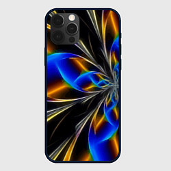 Чехол для iPhone 12 Pro Neon vanguard pattern Fashion 2023, цвет: 3D-черный