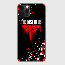 Чехол для iPhone 12 Pro The last of us 2 - цикады текстура, цвет: 3D-красный