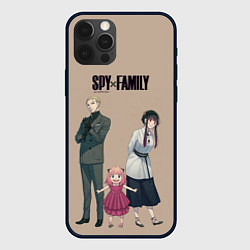 Чехол для iPhone 12 Pro Spy x Family Семья шпиона, цвет: 3D-черный
