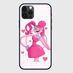 Чехол для iPhone 12 Pro POPPY PLAYTIME - Mommy long legs - Мамочка длинные, цвет: 3D-черный