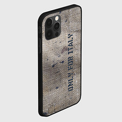 Чехол для iPhone 12 Pro Only for Italy Мешковина Авангард Hype, цвет: 3D-черный — фото 2