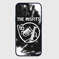 Чехол для iPhone 12 Pro The Misfits КОТ Краска, цвет: 3D-черный