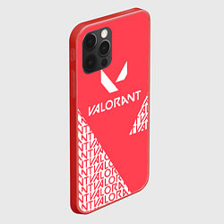 Чехол для iPhone 12 Pro ВАЛОРАНТ - Valorant, цвет: 3D-красный — фото 2