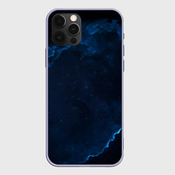 Чехол для iPhone 12 Pro Звездные облака, цвет: 3D-светло-сиреневый