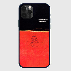 Чехол для iPhone 12 Pro Radiohead - Amnesiac, цвет: 3D-черный