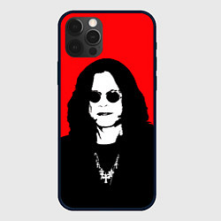 Чехол для iPhone 12 Pro OZZY OSBOURNE ОЗЗИ ОСБОРН, цвет: 3D-черный