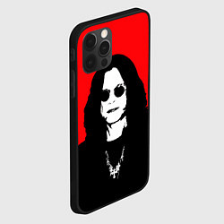 Чехол для iPhone 12 Pro OZZY OSBOURNE ОЗЗИ ОСБОРН, цвет: 3D-черный — фото 2