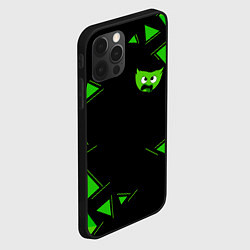 Чехол для iPhone 12 Pro GreenMini HuggyWuggyPoppy Playtime, цвет: 3D-черный — фото 2