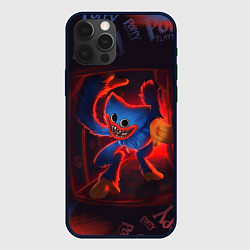 Чехол для iPhone 12 Pro HuggyWuggy PP, цвет: 3D-черный