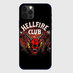 Чехол для iPhone 12 Pro Hellfire club, цвет: 3D-черный