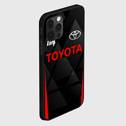 Чехол для iPhone 12 Pro TAYOTA SPORT ТАЙОТА, цвет: 3D-черный — фото 2
