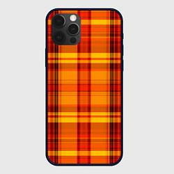 Чехол для iPhone 12 Pro SCOTTISH STYLE, цвет: 3D-черный