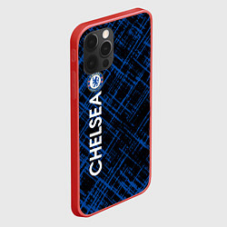 Чехол для iPhone 12 Pro Челси footbal club, цвет: 3D-красный — фото 2