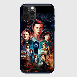 Чехол для iPhone 12 Pro ОЧЕНЬ СТРАННЫЕ ДЕЛА 4 STRANGER THINGS 4, цвет: 3D-черный