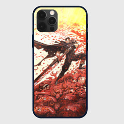 Чехол для iPhone 12 Pro BERSERK ГАТС РУНА спина, цвет: 3D-черный