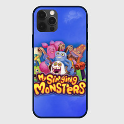 Чехол для iPhone 12 Pro My singing monsters поющие монстры, цвет: 3D-черный