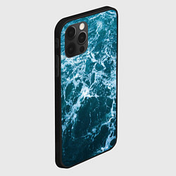 Чехол для iPhone 12 Pro Blue ocean, цвет: 3D-черный — фото 2